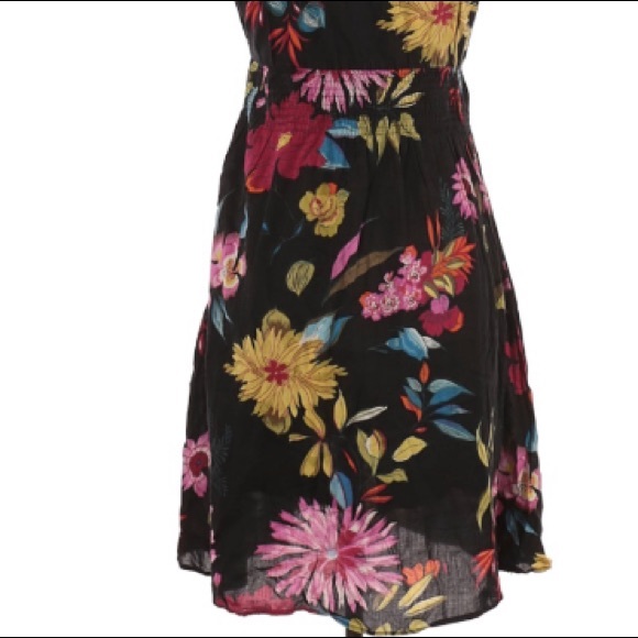 Speed Control | Black Floral LBD Large 100% Cotton - Picture 6 of 7